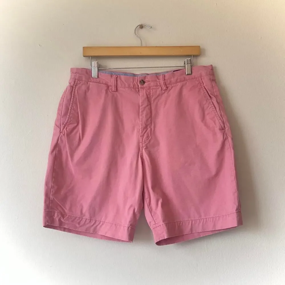 Polo Ralph Lauren Men’s Shorts Size 34 Salmon Pink “The Polo Chino” Preppy